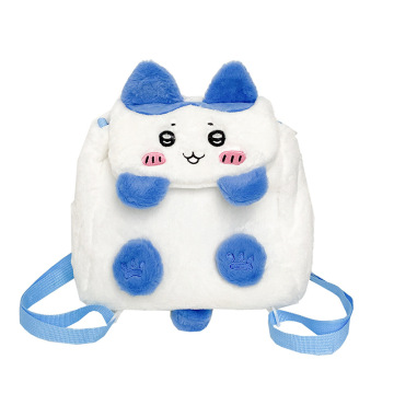 Factory Wholesale: Girls' Plush Backpacks - Cute Cartoon Plush Bags