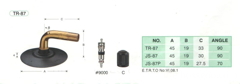 tire valve for scooter