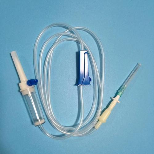 Sterile Burette Type Infusion Set for Single Use