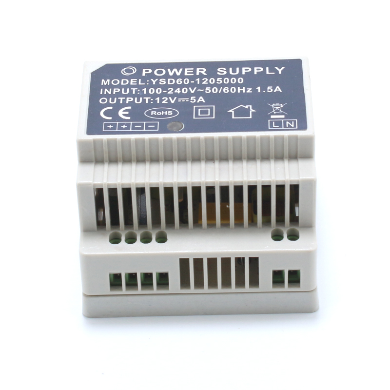 60W Industrial Din Rail Power Supply 12Vdc