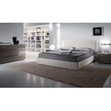 PU Leather King Size Upholstered Master Beds