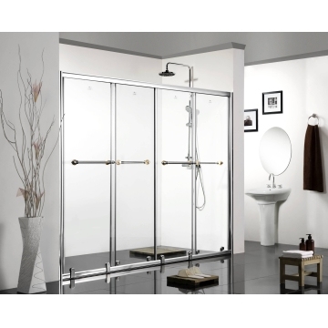 Design Patent Bottom sliding shower enclosure  partrition door