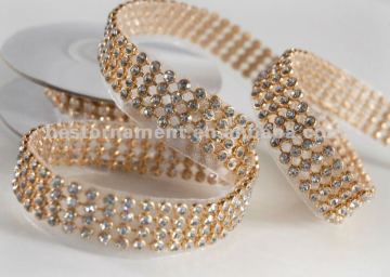 Crystal Rhinestone Ribbon