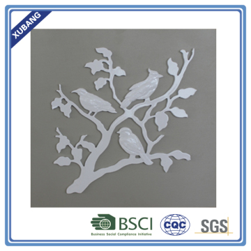 square bird with branch Wall Plaque for home decoration