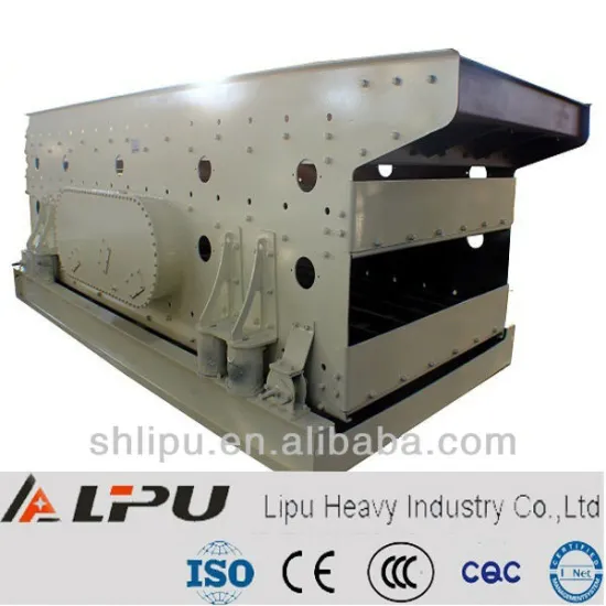 Widely used double deck vibrating screen for sand