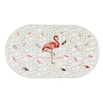 Hot Sell Cartoon PVC Bath Mat with Suction Cups for Anti-Skid and Massage