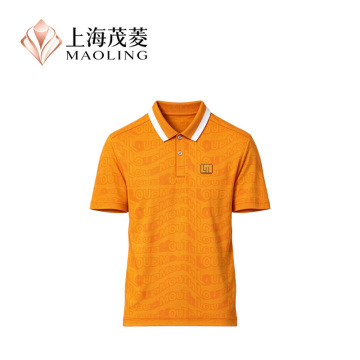 Polo masculino premium com carcela de botões