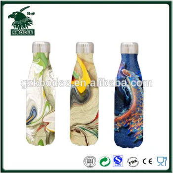 Flask Vacuum Insulated Stainless Steel Water bottle,Wide Mouth w/Flex Cap