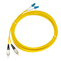 PVC LSZH LC single mode fiber patch cable