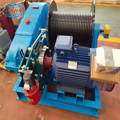 Electric Winches, Manual Winches, Wire Rope Slings & Crane Equipment for Construction Industries