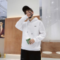 Summer Men's polyester cotton hooded sweatshirt