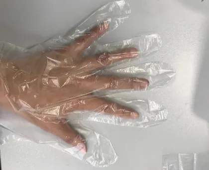 disposable glove making machine
