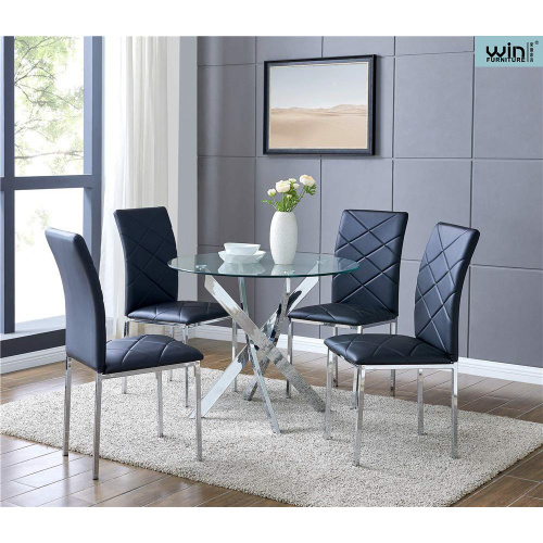 Modern Coffee Table Fashion Simple Classic Glass Round Table Supplier