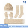 Set de accesorii de iarnă tricot cablu