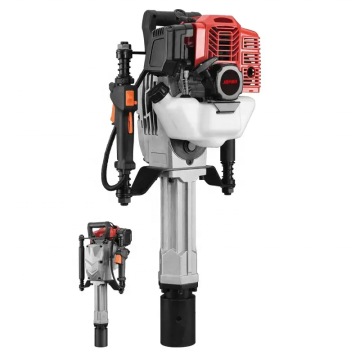 High-Power Construction Flood Control Railway Steel Pipe Base Handheld Gasoline Pile Driver