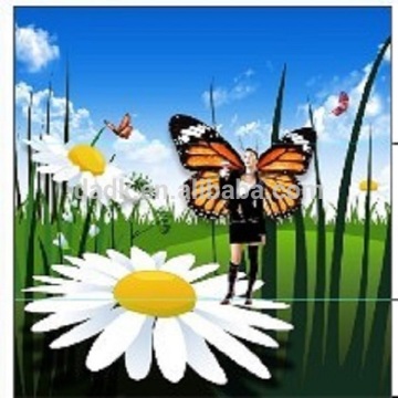 The butterfly on 3d flooring for the bathroom comfy massage bathroom mat