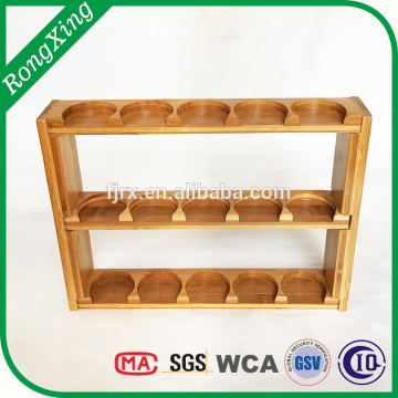 3 tier Bamboo spice rack