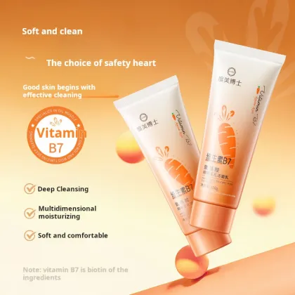 Dr.dmy Amino Acid Facial Cleanser - Tender Pore Cleanser, Deep Cleansing & Hydrating Carrot Cleansing Facial Cleanser