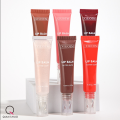 Lip Glaze Butter Gloss Kabut Lembut Merah-Coklat