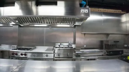 Professional Modular Commercial Kitchen Equipment - Stainless Steel Fabrication