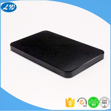 Precision black aluminum mobile phone housing enclosure case