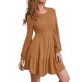 Women's Waffle Shift Tunic Dress