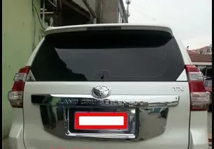 Licence plate still for toyota Prado/FJ150 2014,old moulding change new moulding