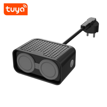 LEDEAST 26EU WiFi Smart Tuya App Controlled Outdoor Waterproof Socket with Overload Protection