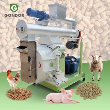Rinder- und Ziegenfarmfutter -Pelletmaschine und Verarbeitungsgeräte
