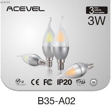 3W LED candle light B35
