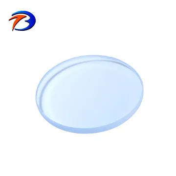 40mm 50mm Round VUV MgF2 Infrared Optical Flat Window
