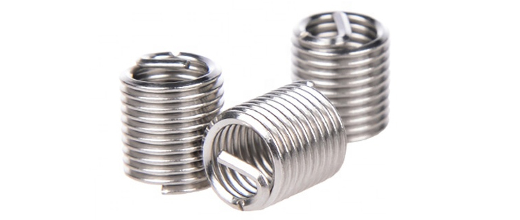 Stainless steel wire thread insert cadmium plated gold plated high temperature alloy titanium alloy wire thread sleeve