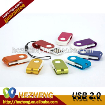 Low Price Promotional Gift Top Sale 64GB Swivel Flash Pendrive Disk Usb Key Lipstick Customized Free Samples