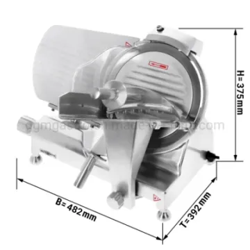 Aluminum Alloy Multi-Functional Meat Slicer Machine Meat Slicer