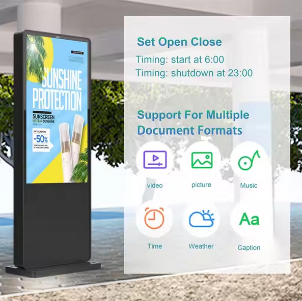 Indoor Advertising Kiosks Digital Signage
