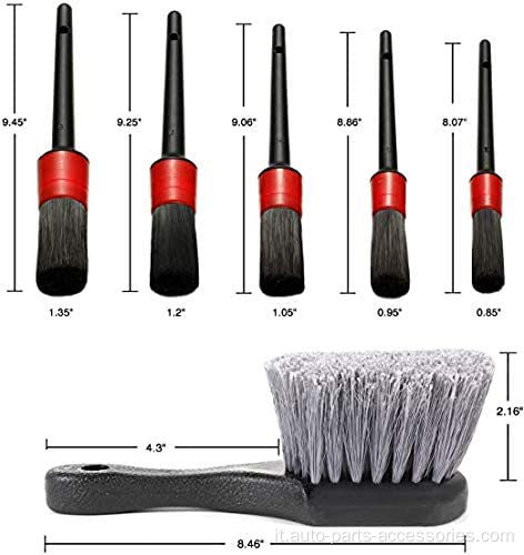 Dettagli auto Dettagli Brush Gap Round Head Brush