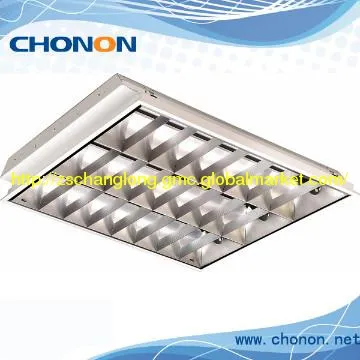 LED  office light  T8 tubes Fluorescent Fixture 3x18W