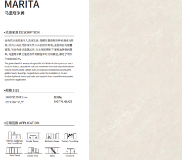 Marita Beige Soft Matt Sintered Stone Seramic Seramic untuk dinding dalaman dengan harga yang baik