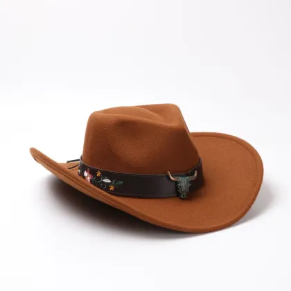 Stetson Cowboys Hats: Solid Color Wool Felt Outdoor Hat for Men and Women with Band