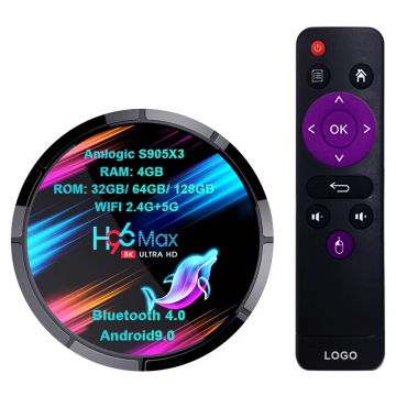 Wholesale H96max Quad Core S905X3 Android 13 Set Top Box - 4GB RAM 32GB ROM 8K Smart TV