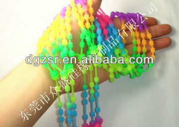2013 hot promotional gift colorful silicone mom necklace
