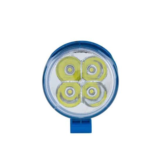 3 Inch LED Flood Strobe Lights with Blue Painted Aluminum Housing from China