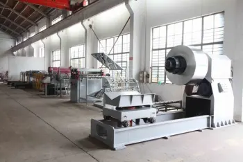 cut to length line / coil cutting line