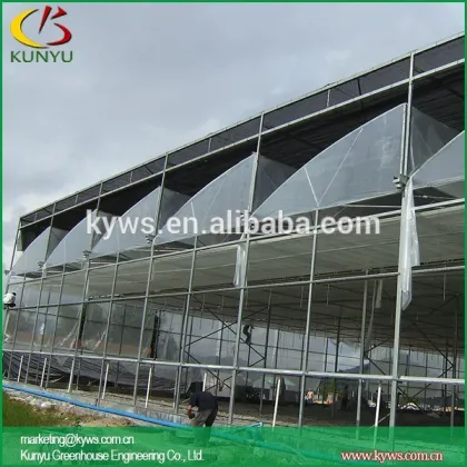 Sawtooth type polyethylene film greenhouse poly film greenhouse