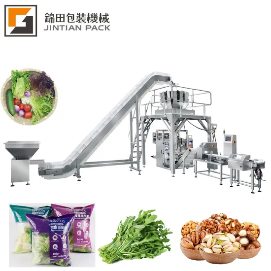 Fully Automatic 520W Frozen Food and Vegetable Packing Machine
