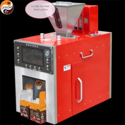 hotselling fully k-cup automated combination filling & boxing machine/ single serve k-cup filling & sealing & boxing /packing
