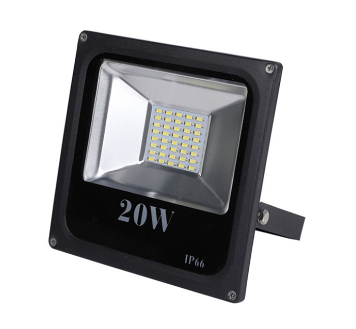 LED floodlight with illumination effect