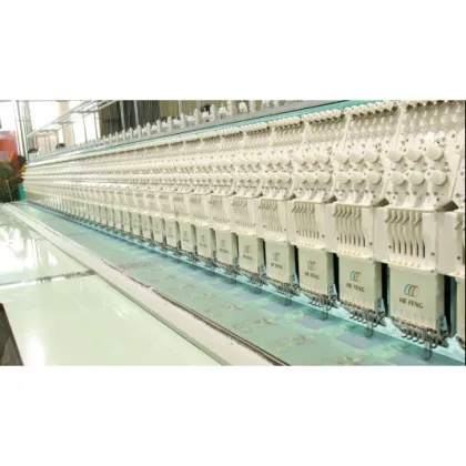 Embroidery lace machine with dahao system
