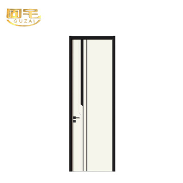 Pintu Kamar Tidur Garis Vertikal Minimal