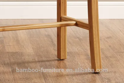 natural bamboo Long Bench Simple Style and modern European Style Bamboo Furniture